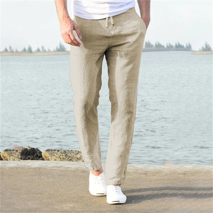 Vestea | Herren Leinenhose Sommerhose Atmungsaktiv