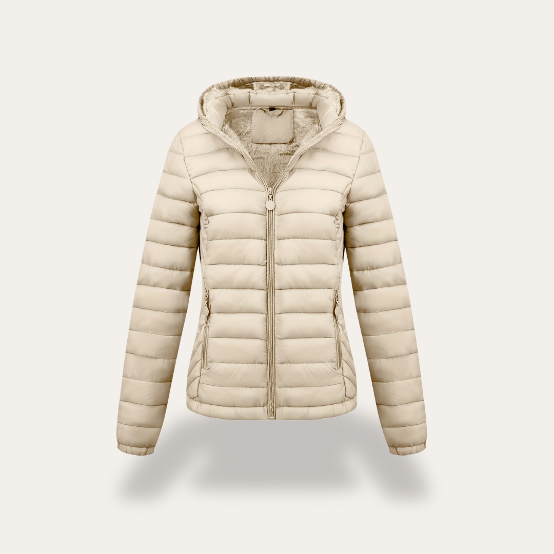 Damen Steppjacke mit Kapuze für den Winter | Vestea