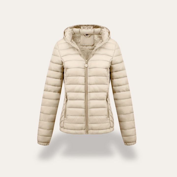 Damen Steppjacke mit Kapuze für den Winter | Vestea