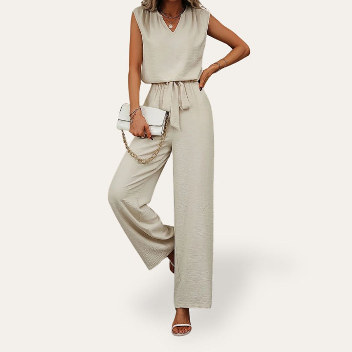 V-Ausschnitt Maxikleid Blumig Damen | Vestea