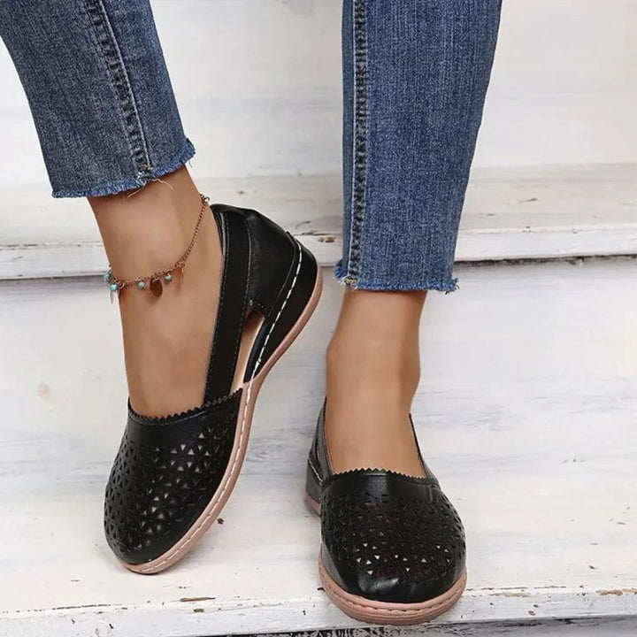 Bequeme Lederschuhe für Damen | Vestea