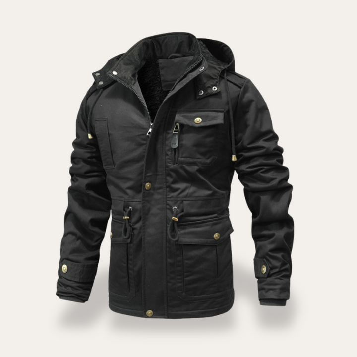 Winterjacke mit Kapuze für Herren | Vestea