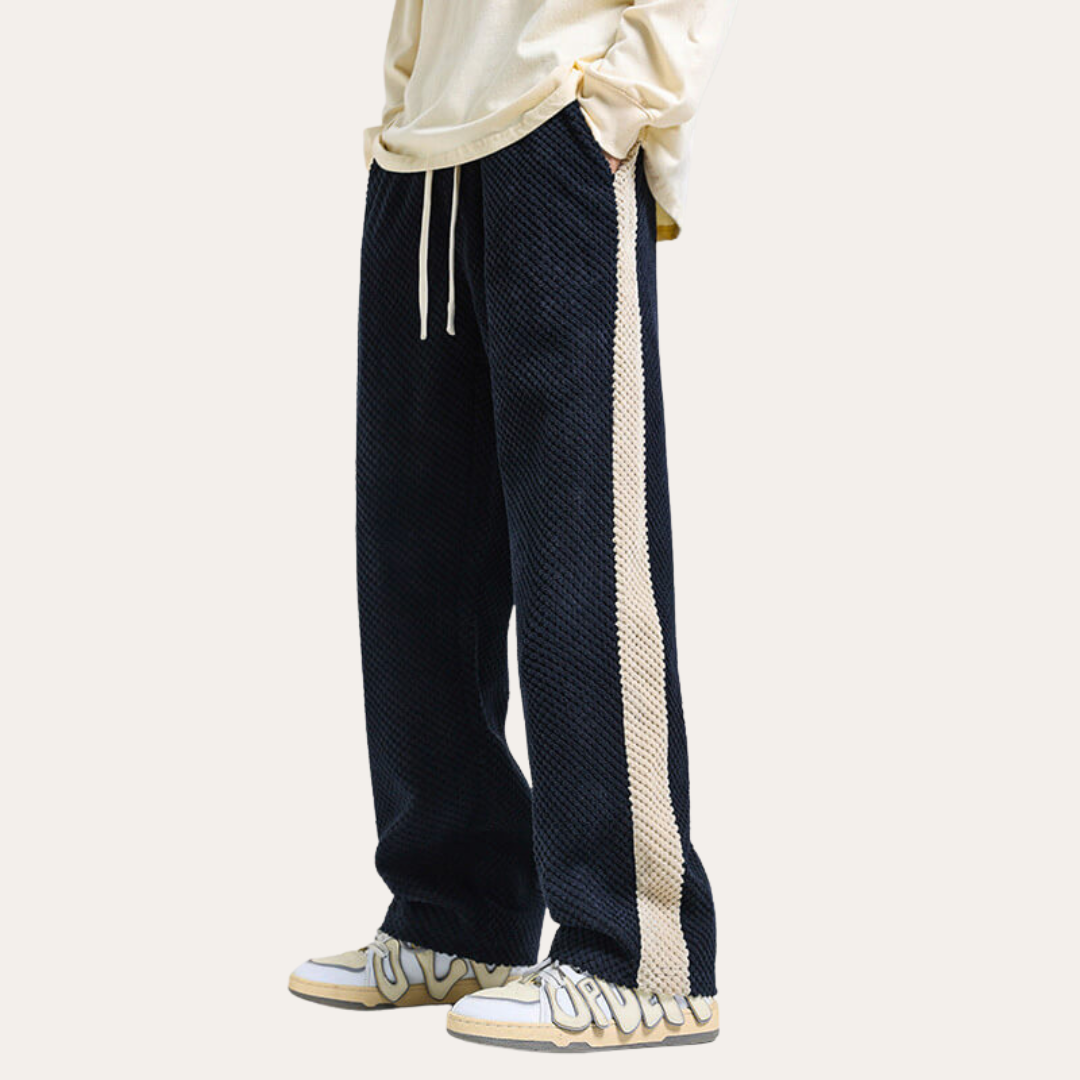 Herren Sporthose mit Streifen Polyester | Vestea