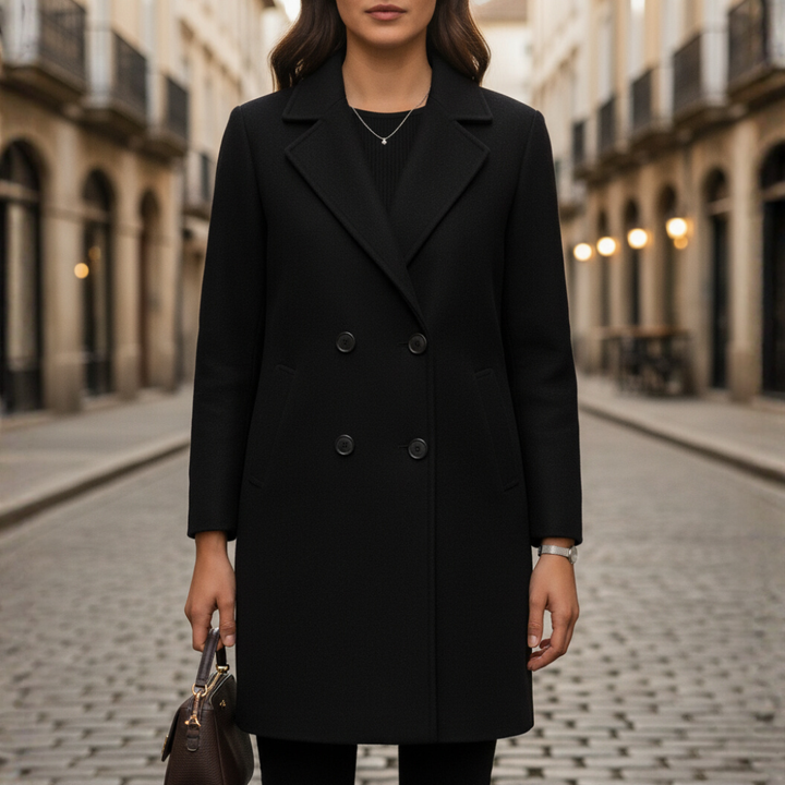 Damen Mantel Polyester Winter Elegant | Vestea