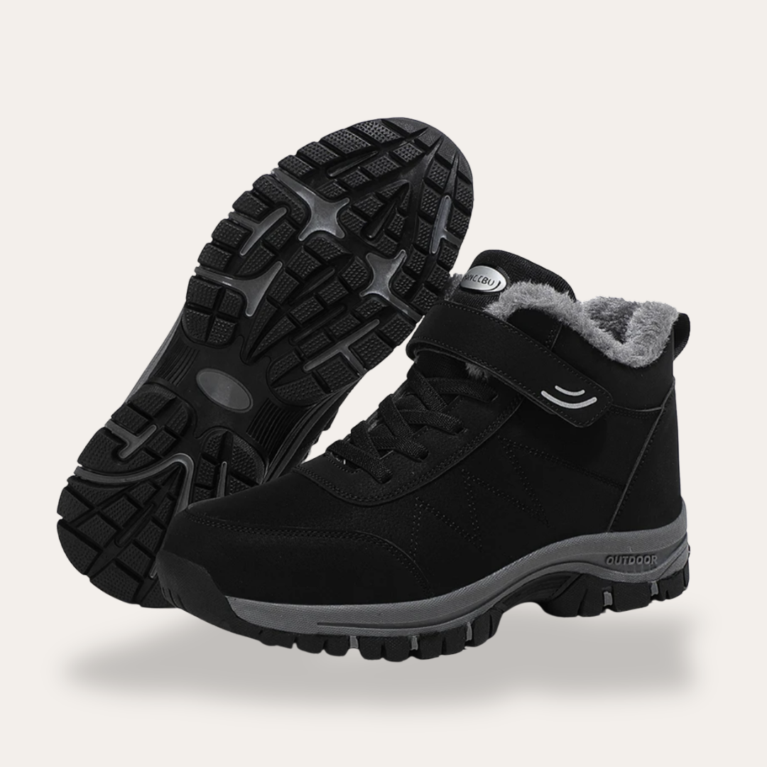 Herren-Winterstiefel mit orthopädischer Passform und Fleece-Futter | Vestea