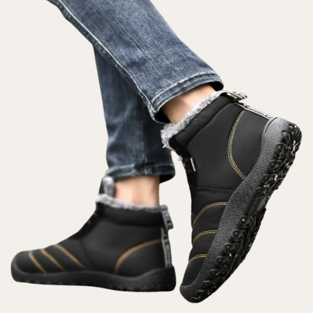Herren Winterstiefel Warm Gefüttert Wasserdicht | Vestea