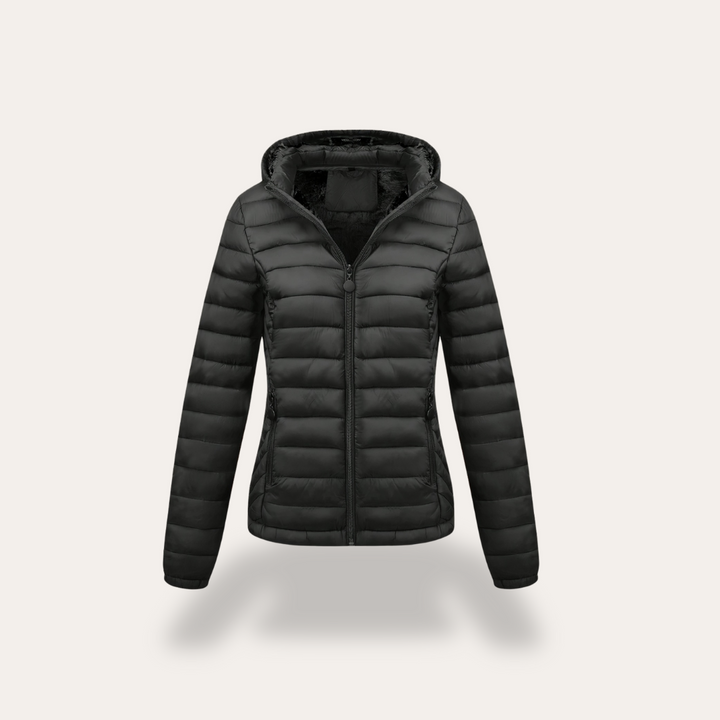 Damen Steppjacke mit Kapuze für den Winter | Vestea