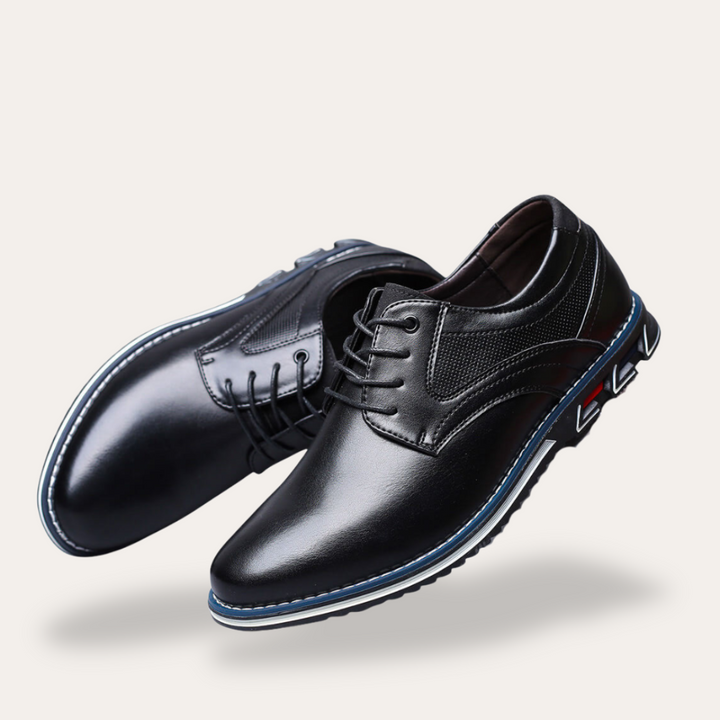 Herren Orthopädische Schnürschuhe aus Leder | Vestea