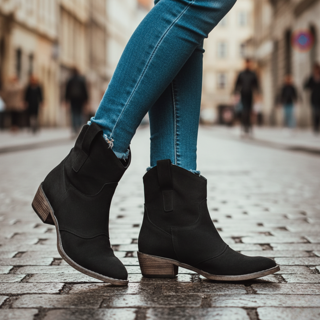 Damen Chelsea Boots Kunstleder | Vestea
