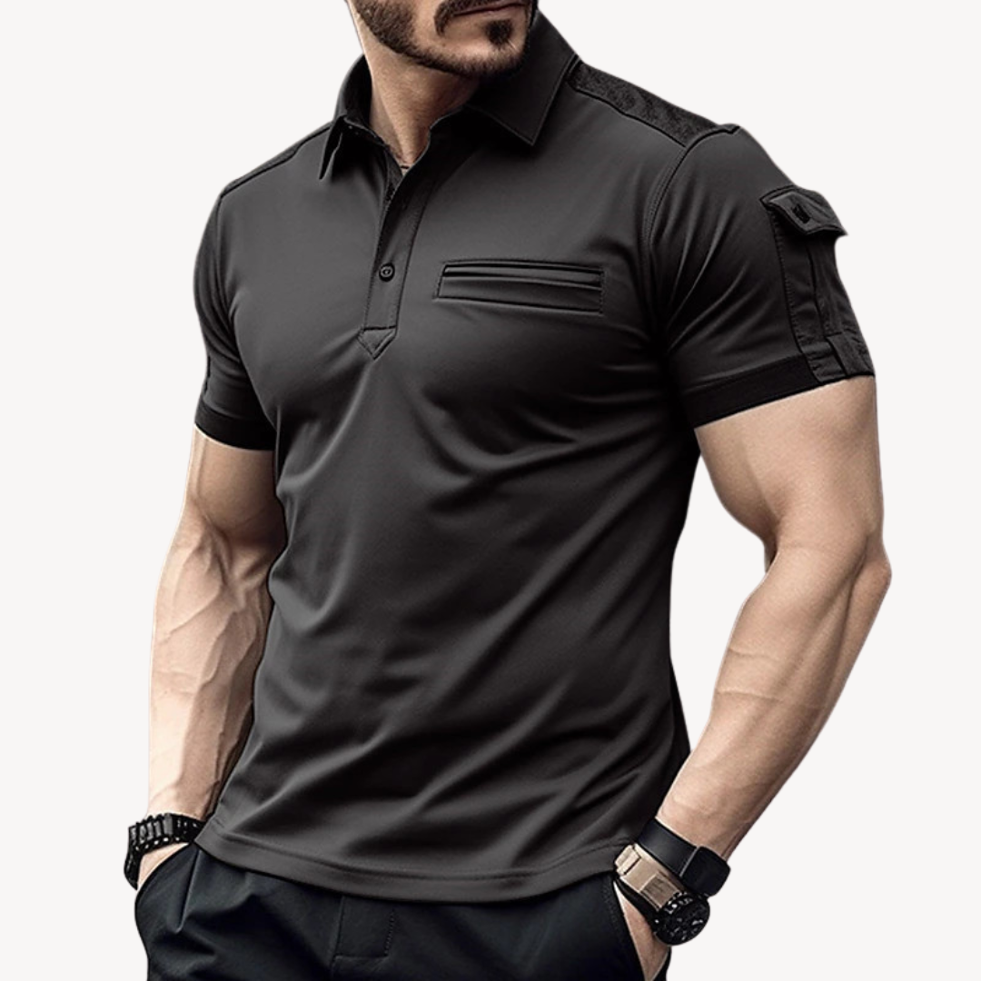 Vestea | Herren Taktisches Polo-Shirt – Baumwollmischung