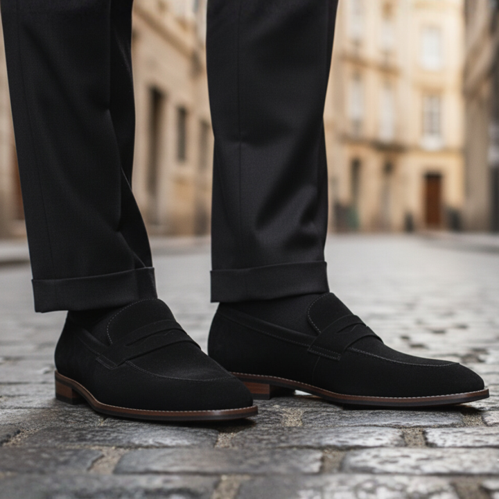 Loafer für Herren aus Wildleder | Vestea