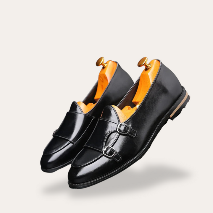 Herren Leder Orthopädische Loafer Slipper | Vestea