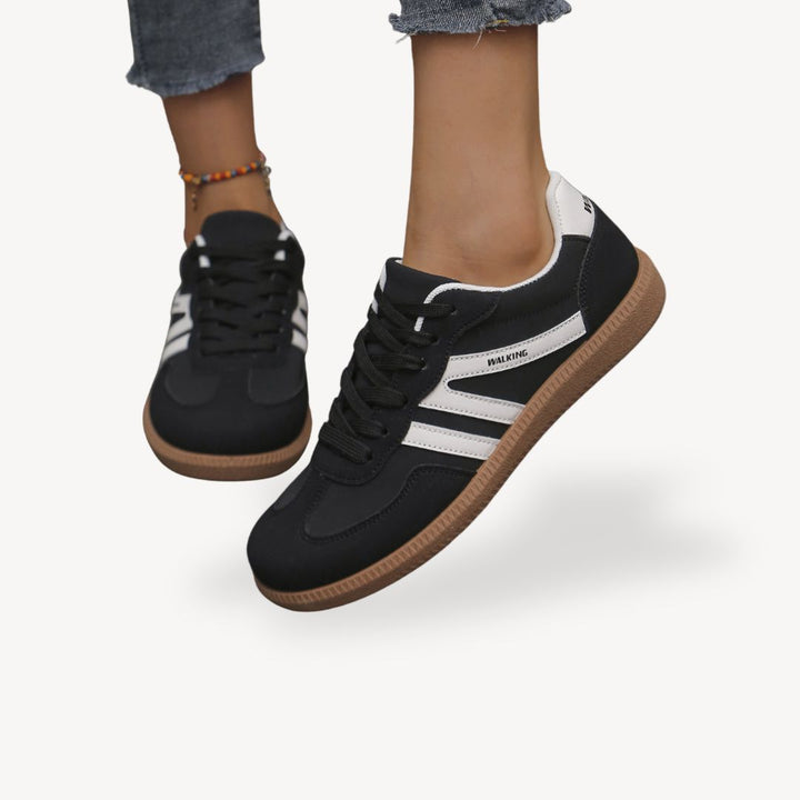 Orthopädische Sneakers Damen Wildleder Walking | Vestea