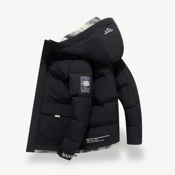 Herren Pufferjacke Wintermantel | Vestea