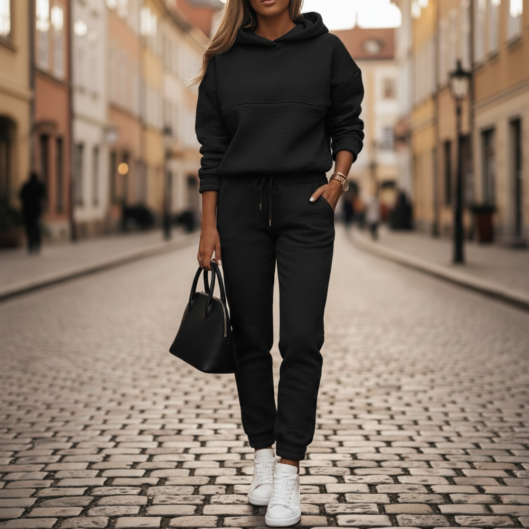 Damen Trainingsanzug aus Fleece-Stoff | Vestea