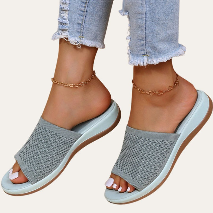 Orthopädische Sandalen Damen Mesh Slip-On Komfort | Vestea