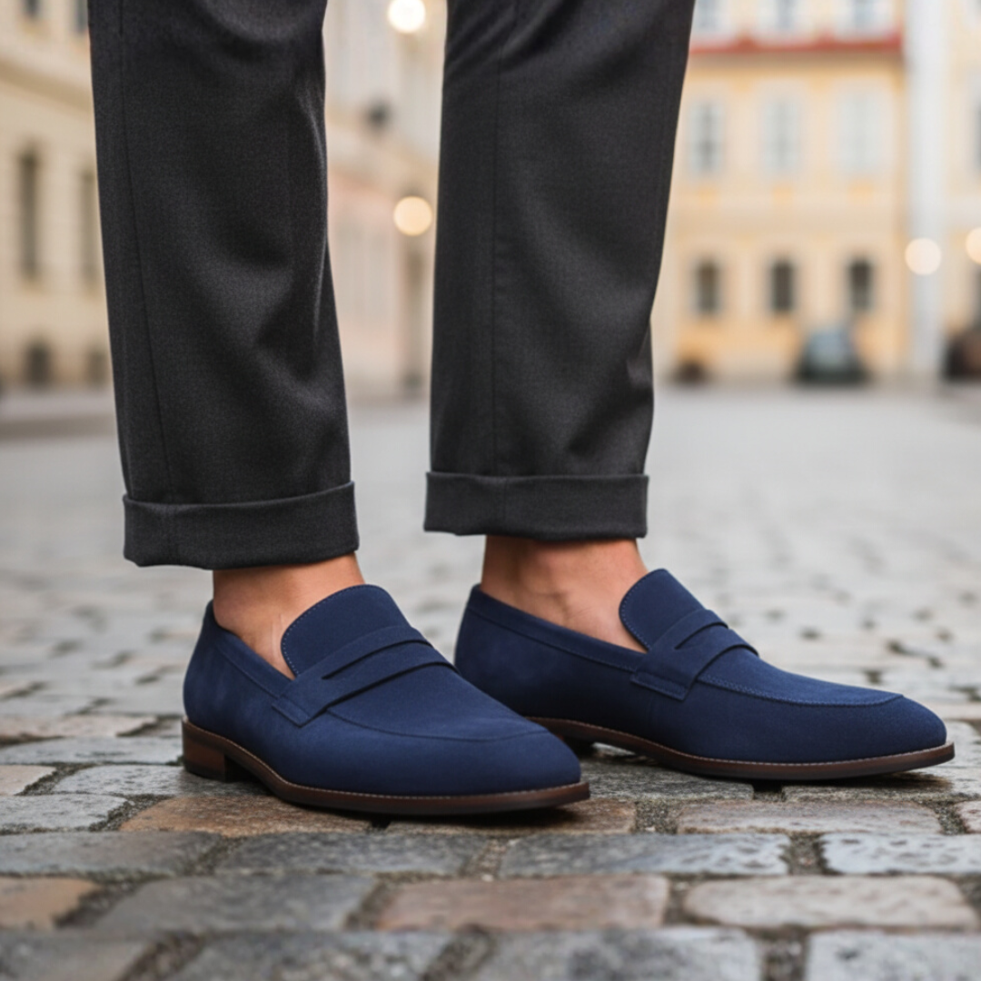 Loafer für Herren aus Wildleder | Vestea