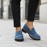Orthopedic Loafers Chunky Sole Womens