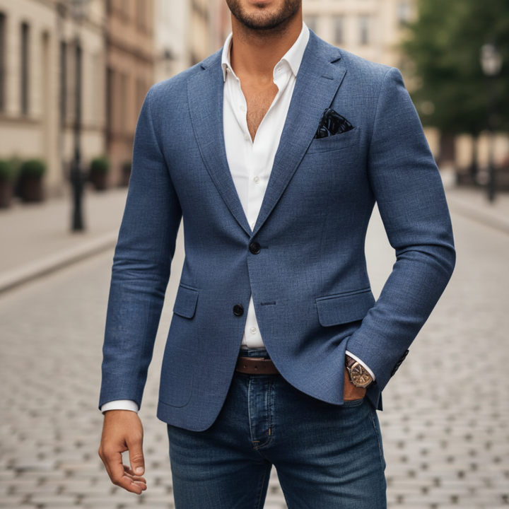 Blazer Herren Slim Fit Elegantes Gewebe | Vestea