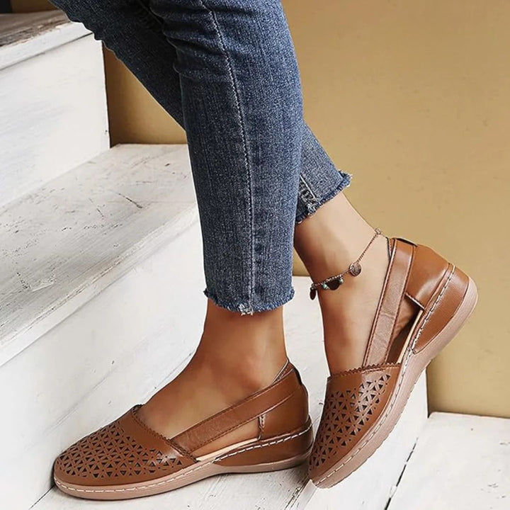 Bequeme Lederschuhe für Damen | Vestea