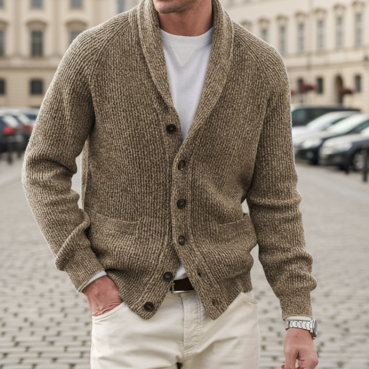 Herren Strickjacke mit Knöpfen | Vestea