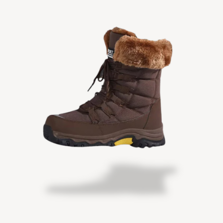 Orthopädische Gepolsterte Fellgefütterte Schneestiefel für Damen | Vestea