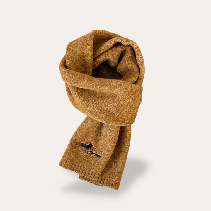 Damen Schal mit Hundemuster | Vestea