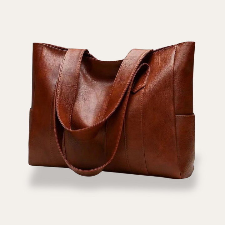 Vestea | Damen Leder Tote Tasche