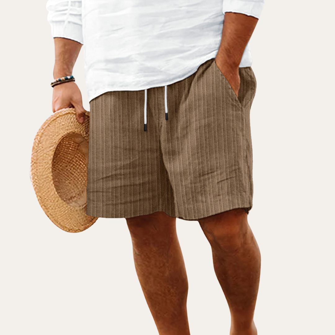 Vestea | Herren Leinen-Shorts Sommer