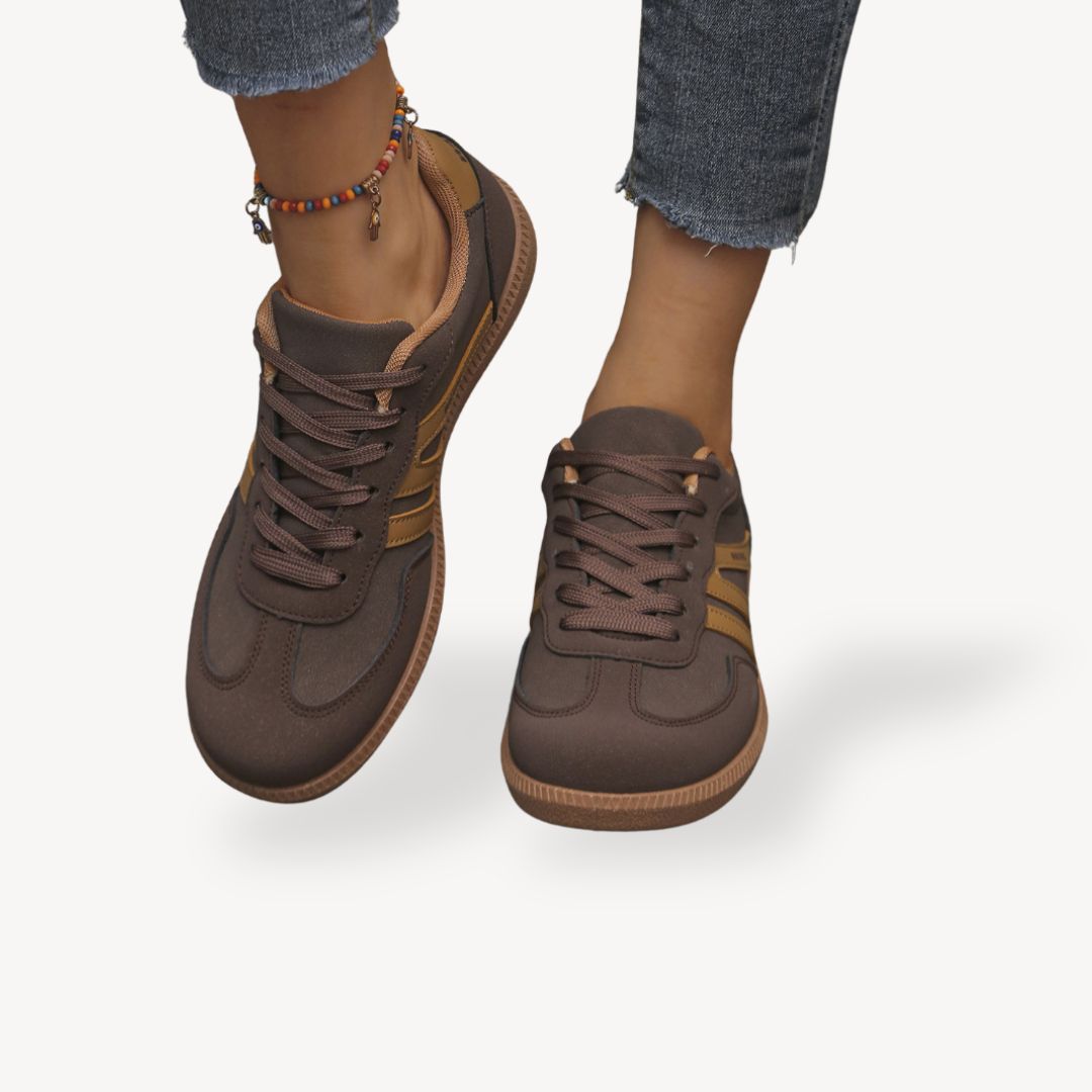Orthopädische Sneakers Damen Wildleder Walking | Vestea