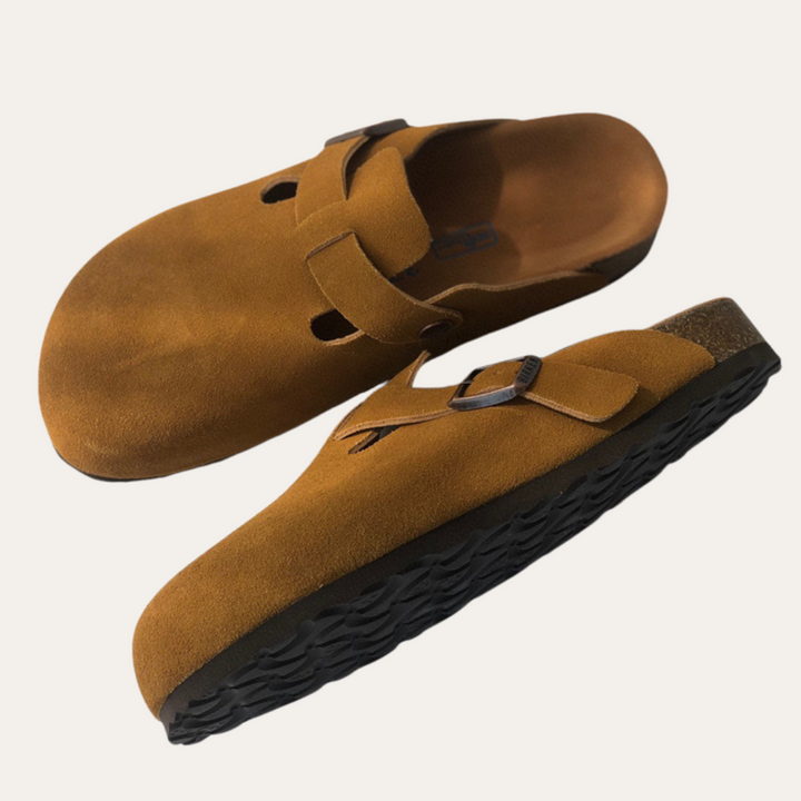 Vestea | Wildleder Clogs Verstellbarer Riemen Unisex