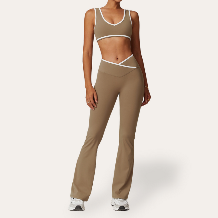 Vestea | Damen Yoga Set Spandex-Mischung