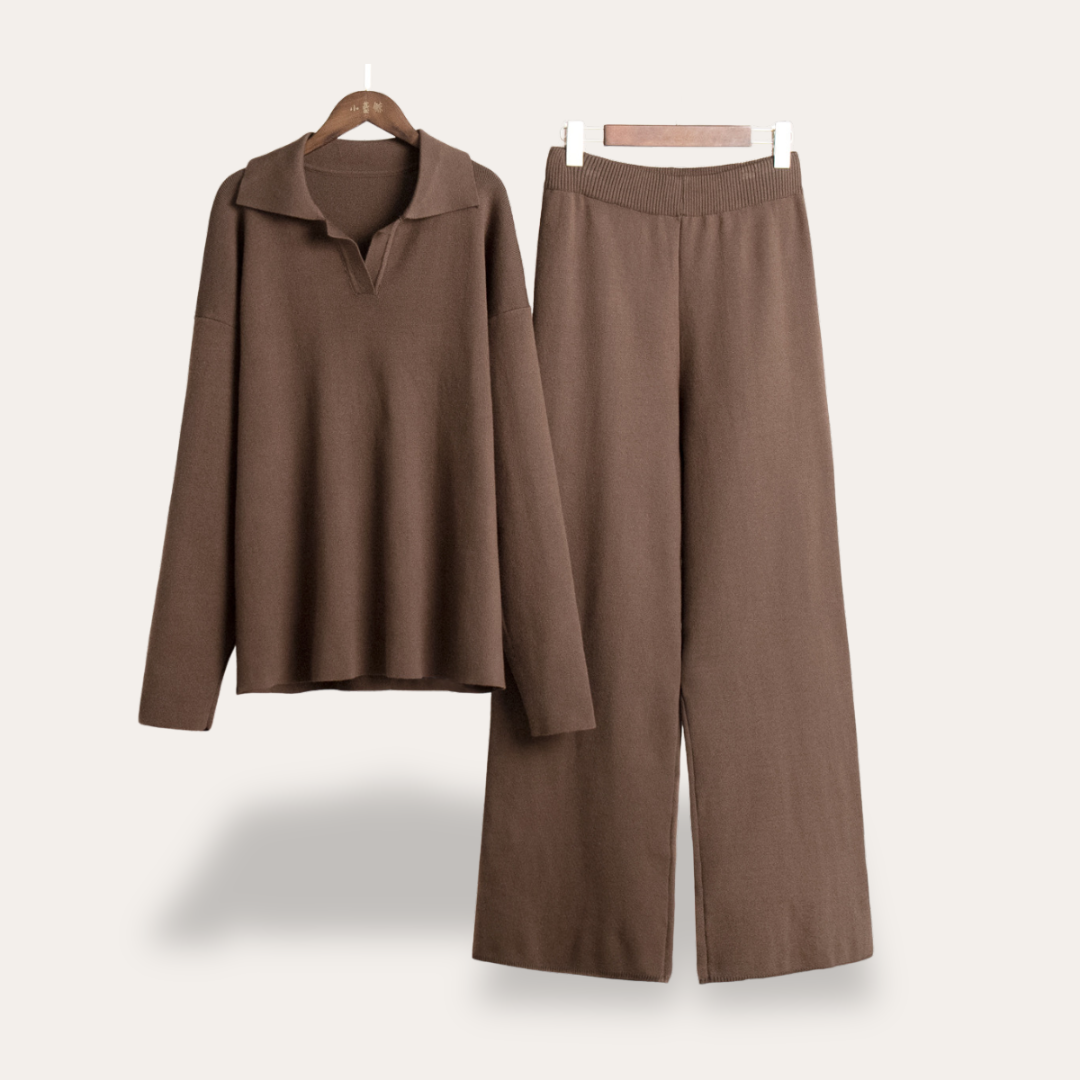 Vestea | Damen Strick-Loungewear-Set