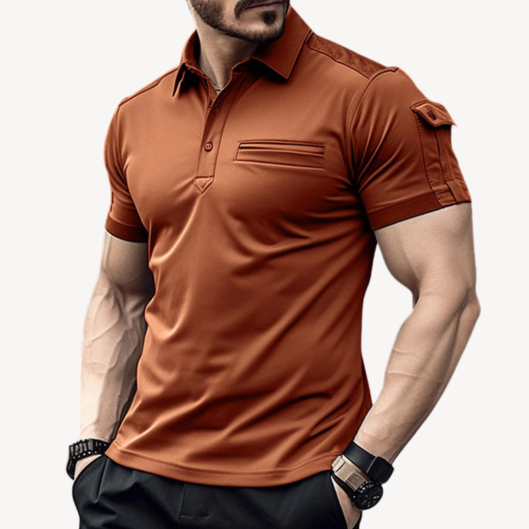 Vestea | Herren Taktisches Polo-Shirt – Baumwollmischung