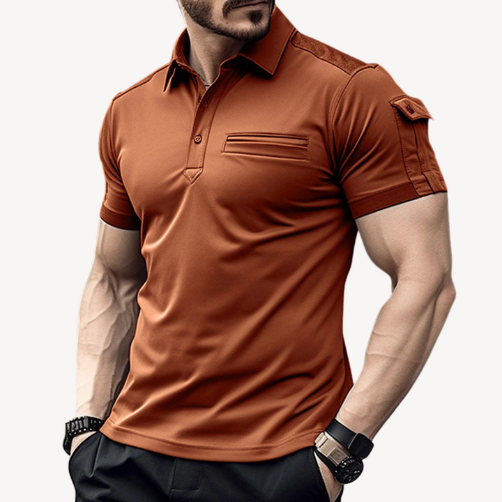 Vestea | Herren Taktisches Polo-Shirt – Baumwollmischung
