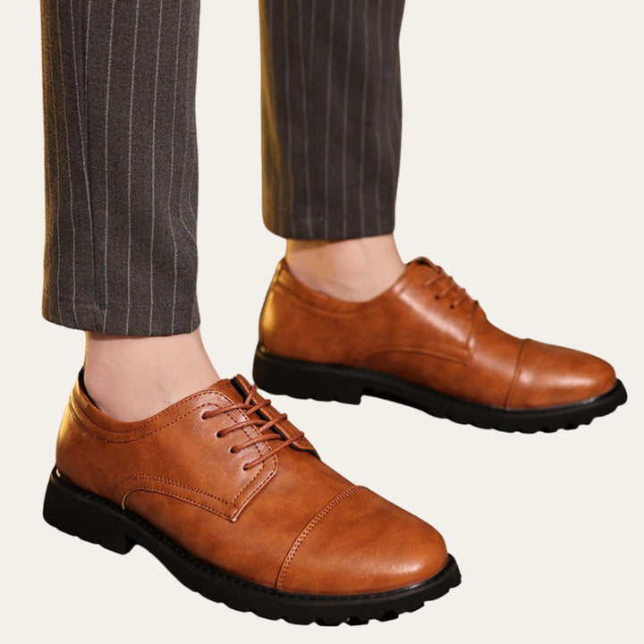 Herren Derby Schuhe Leder | Vestea