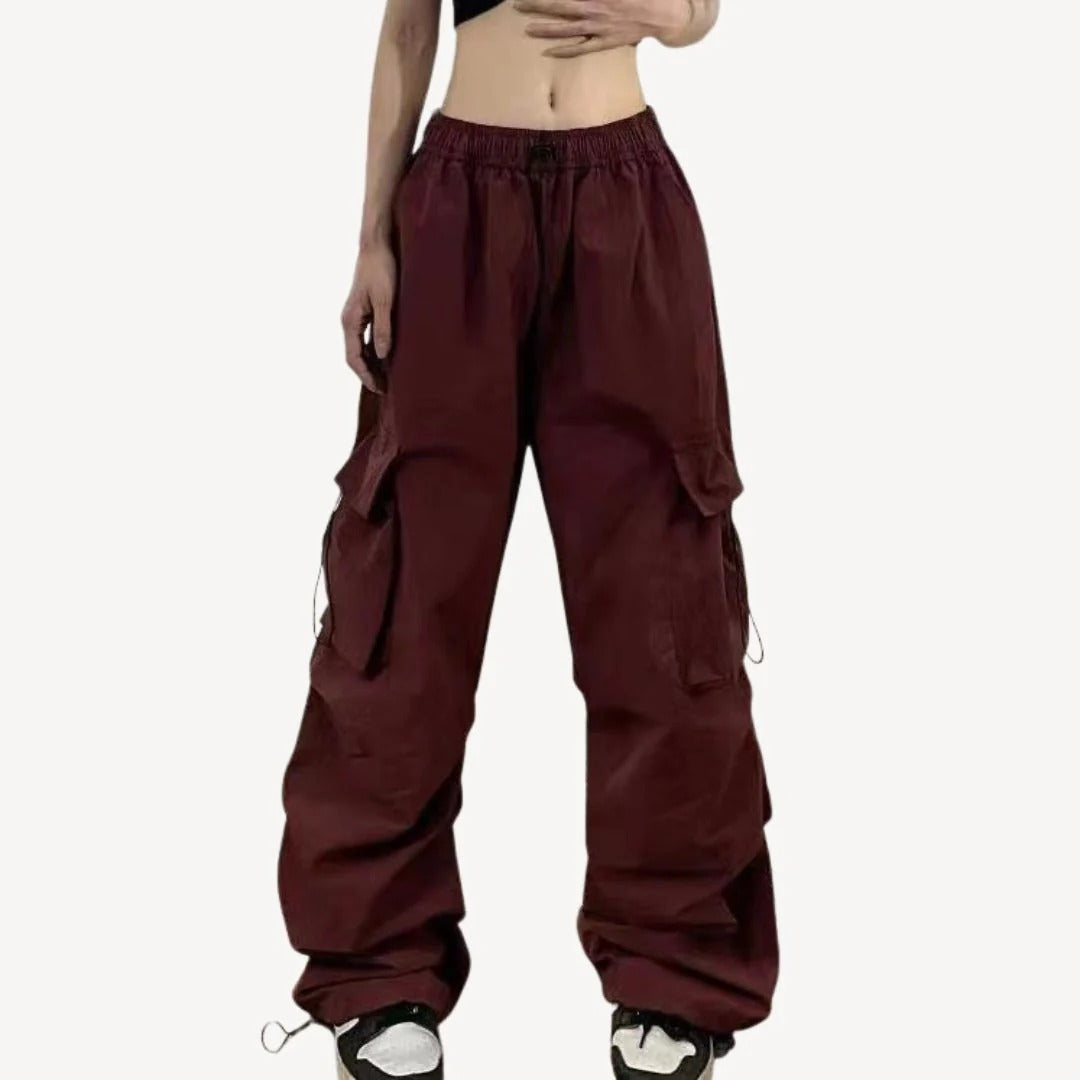 Damen Baggy Cargohose | Vestea