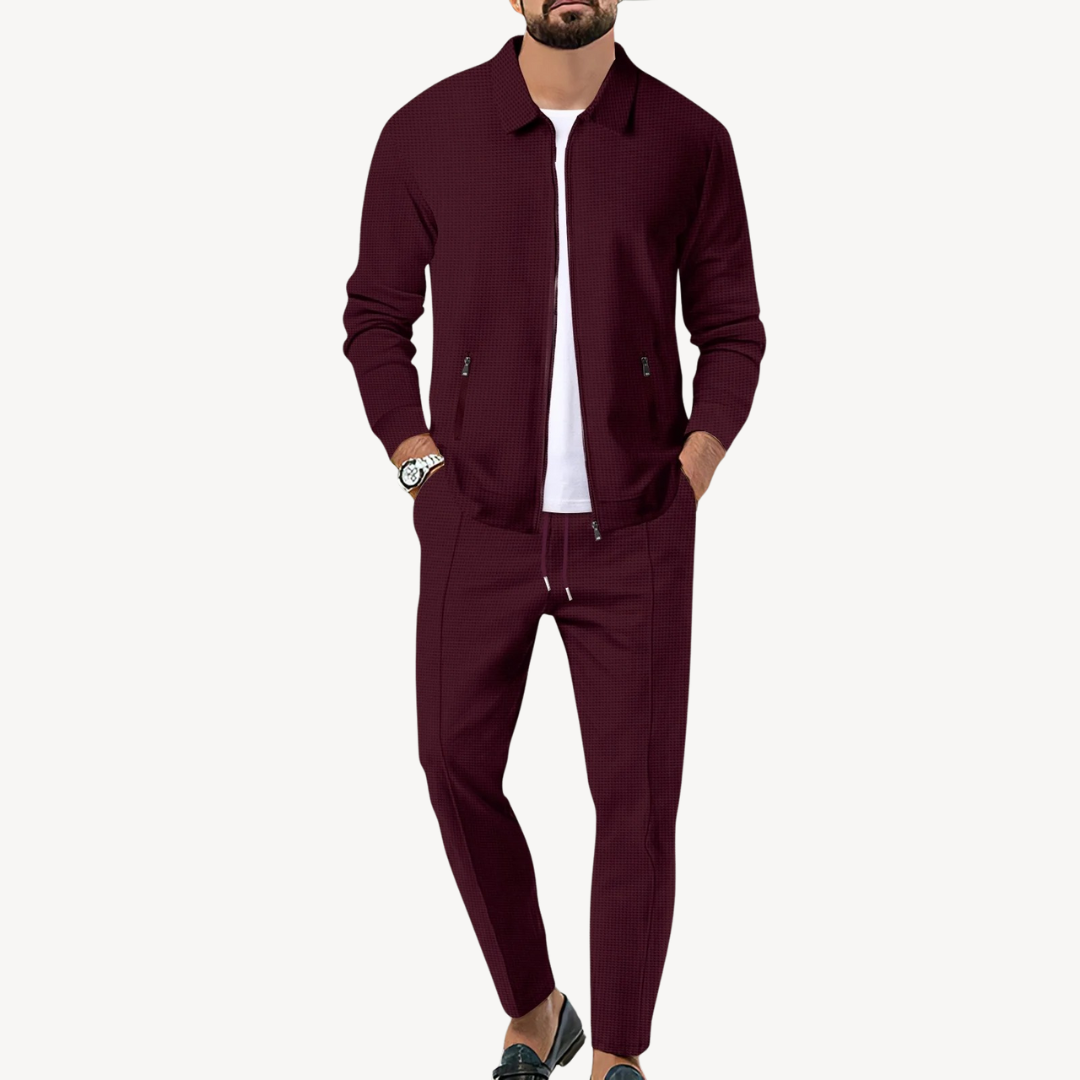 Herren Freizeitjacke & Hose Set | Vestea