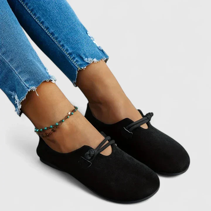 Mocasines para hombre de cuero con plantilla ortopédica cómoda casual