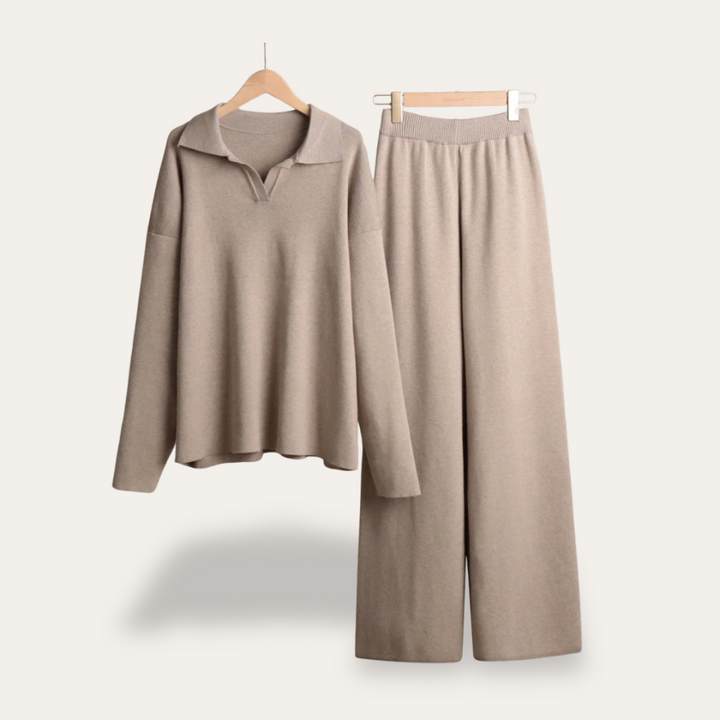 Vestea | Damen Strick-Loungewear-Set