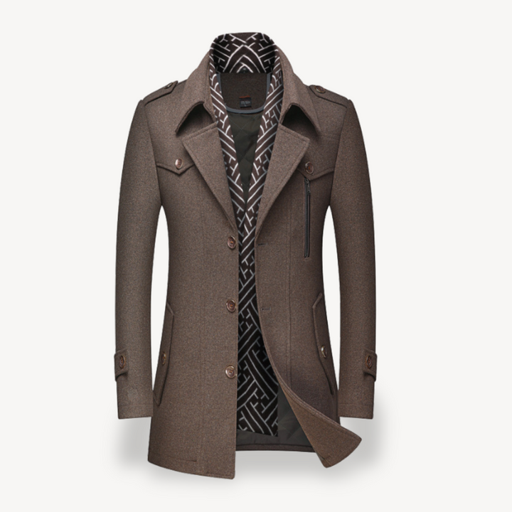 Herren Peacoat mit Fleece-Innenfutter | Vestea