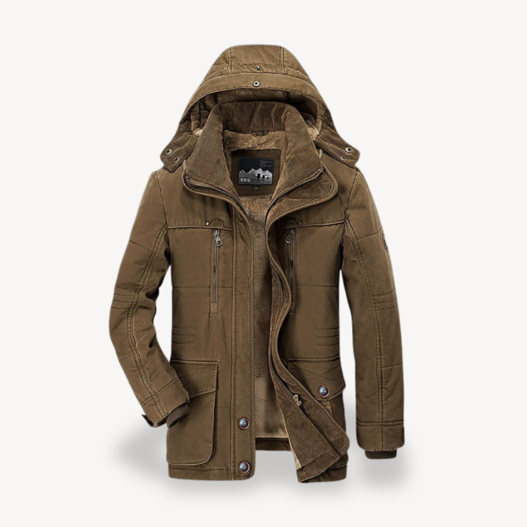 Herren Winterjacke mit Fleece-Futter | Vestea