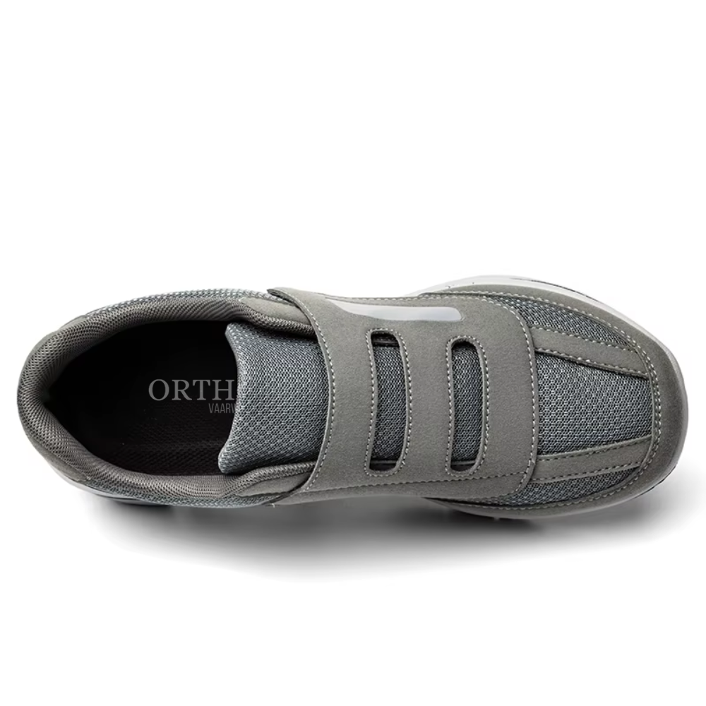 Men's Orthopedic Shoes Adjustable Breathable Mesh Slip-On Wide Fit Velcro Closure