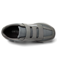 Men's Orthopedic Shoes Adjustable Breathable Mesh Slip-On Wide Fit Velcro Closure