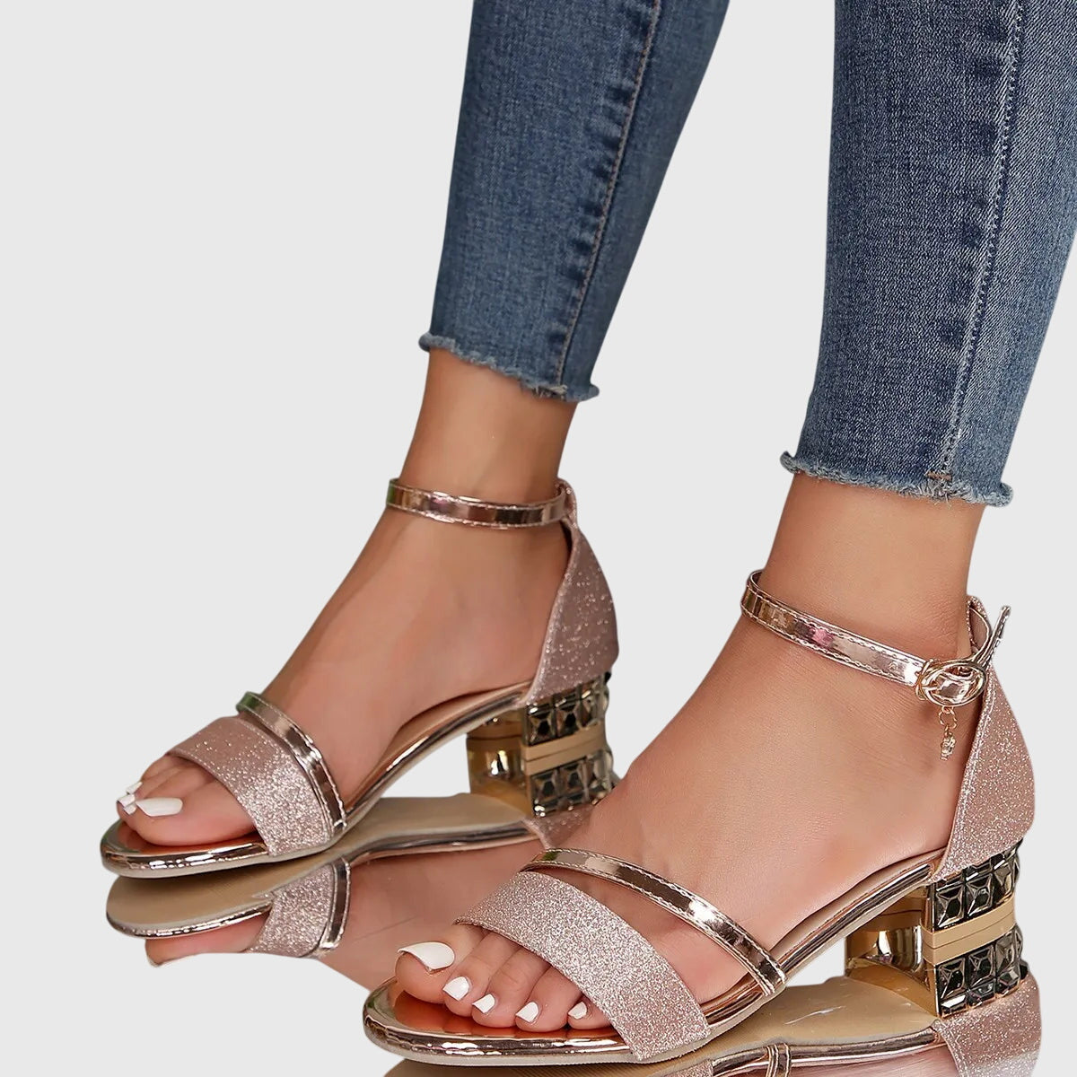 Women's Sandals Orthopedic Open Toe Adjustable Strap Cushioned Insole Slip-On