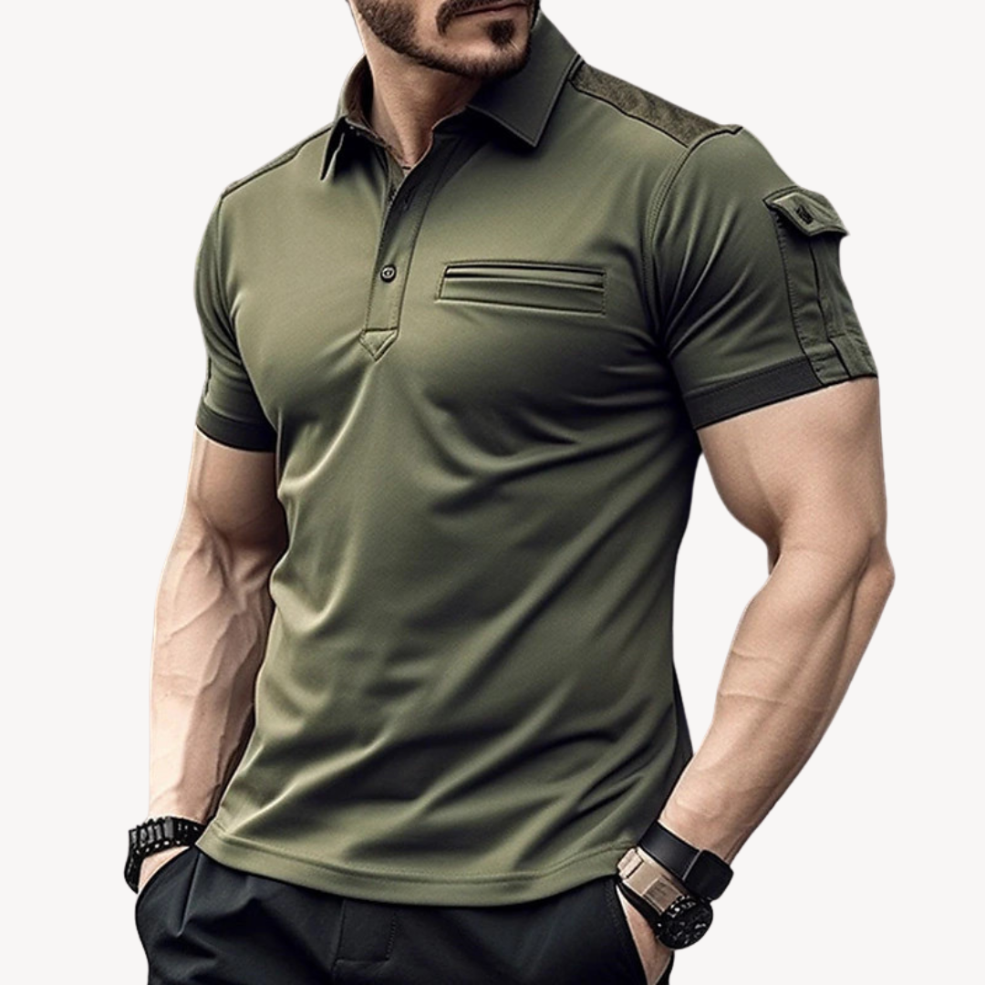 Vestea | Herren Taktisches Polo-Shirt – Baumwollmischung