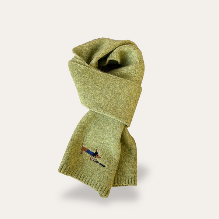 Damen Schal mit Hundemuster | Vestea