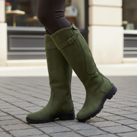 Orthopedic Boots Knee High Waterproof Vegan Leather Womens