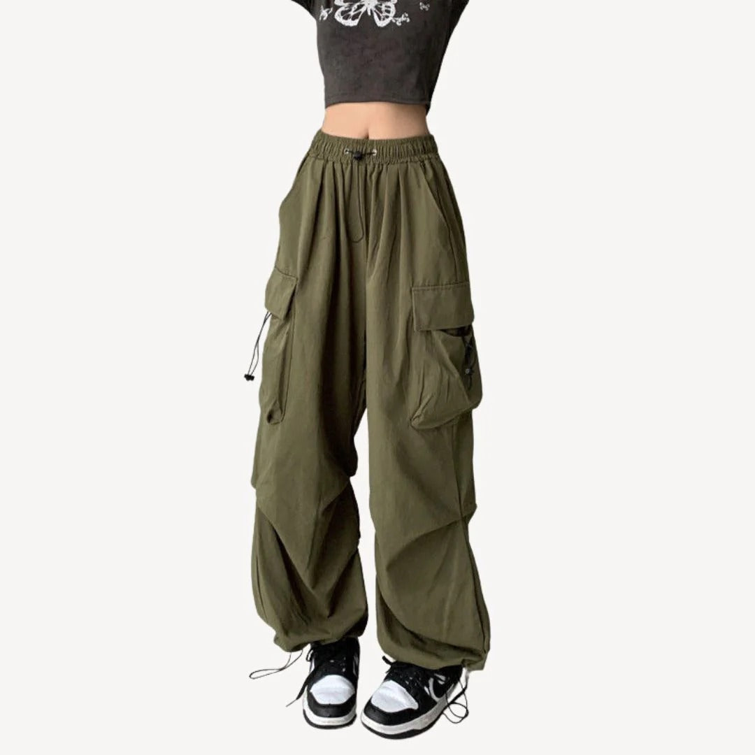 Damen Baggy Cargohose | Vestea