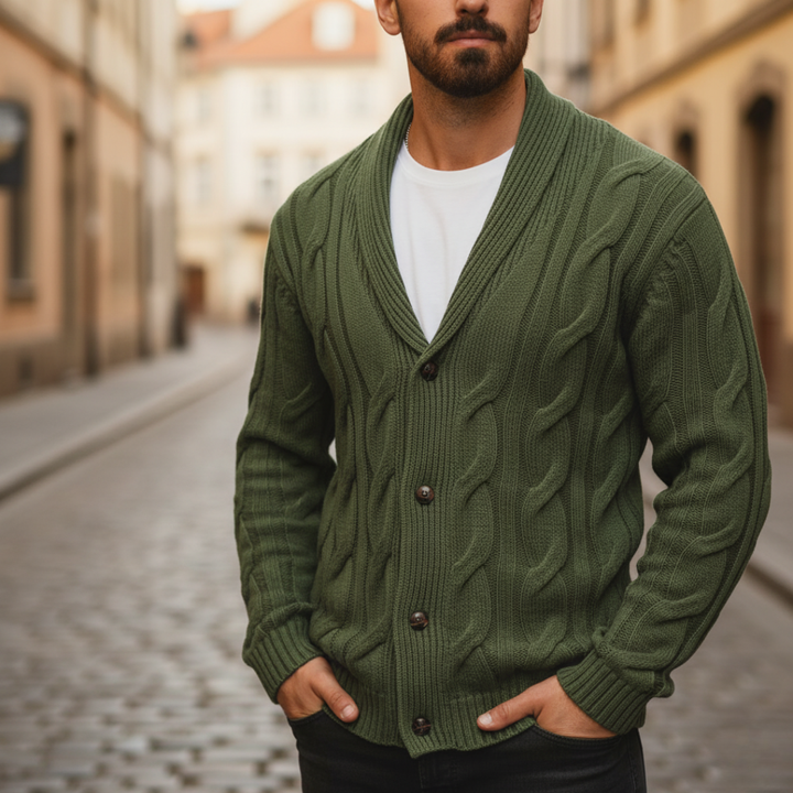Cardigan für Herren aus Strick | Vestea